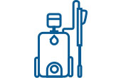 Pressure Washing icon - pressure washer
